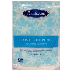 Square Nail Polish Remover Cotton Pads